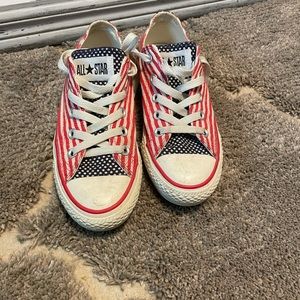 American Flag Converse